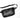 Sac banane Denise cuir lisse noir