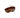 Étui à lunettes cuir vernis chocolat