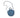 Sac Jeanine cuir bleu jean