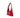 Sac Agatha cuir rouge oeillets laiton