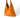 Sac Agatha cuir orange