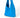 Sac Agatha cuir bleu lagune