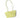 Sac baby Yvonne cuir vernis jaune beurre