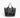 Cabas Maurice cuir vernis noir