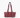 Sac Yvonne cuir bordeaux